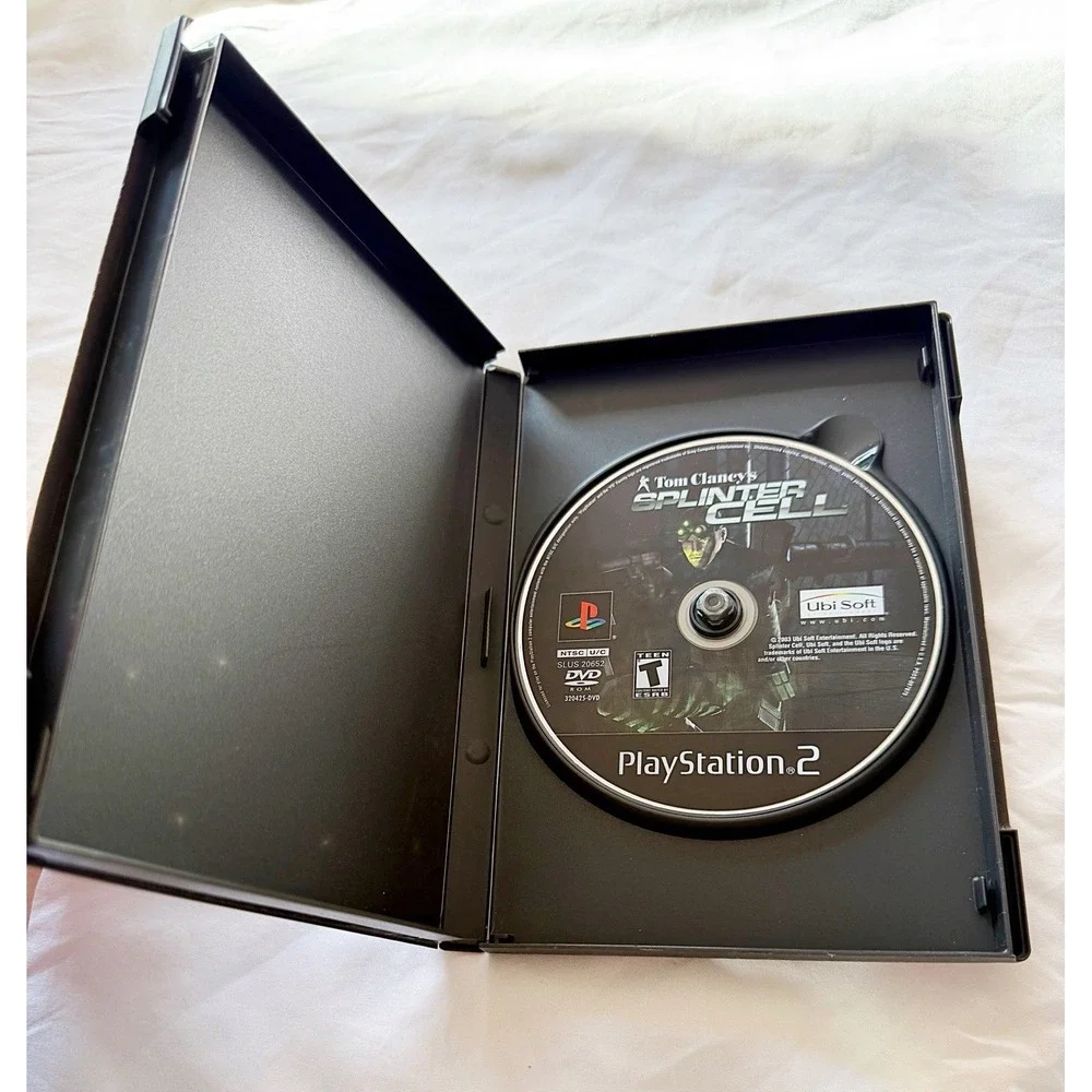 PlayStation 2 Tom‎ Clancy Splinter Cell Stealth Action Redefined 2003 Sony